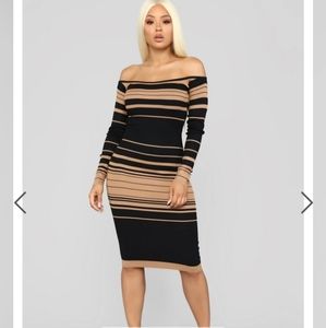 NWT Fashion Nova "On Point" Sweater Dress